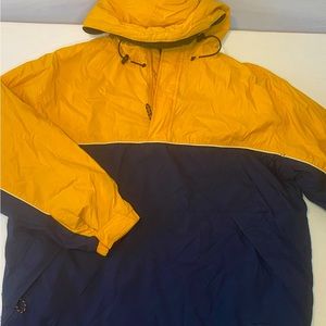 Fleece lined puffer